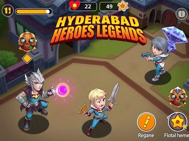 Hyderabad Heroes Legends Game Screenshot